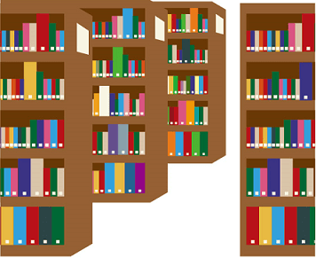 吉野町立千股小学校の図書室